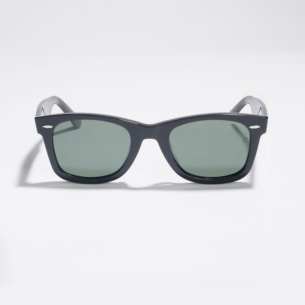 Tom Miller Elite 001 wayfarer sunglasses, black frame